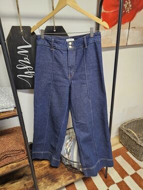 H&M High-Waist Wide Leg Jeans